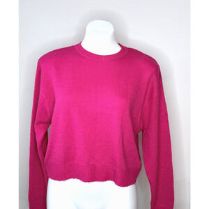 Divided H & M Dark Pink Pullover Sweater Size S